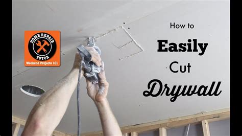 cutting holes in electrical boxes|how to cut out drywall boxes.